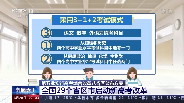 取消文理分科！全國已有29個省區(qū)市啟動新高考改革